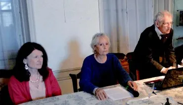 Illustration de Réception du 30 mai 2015 : Françoise Barbin-Lécrevisse, Rebecca Lenoir, Michel Métreau